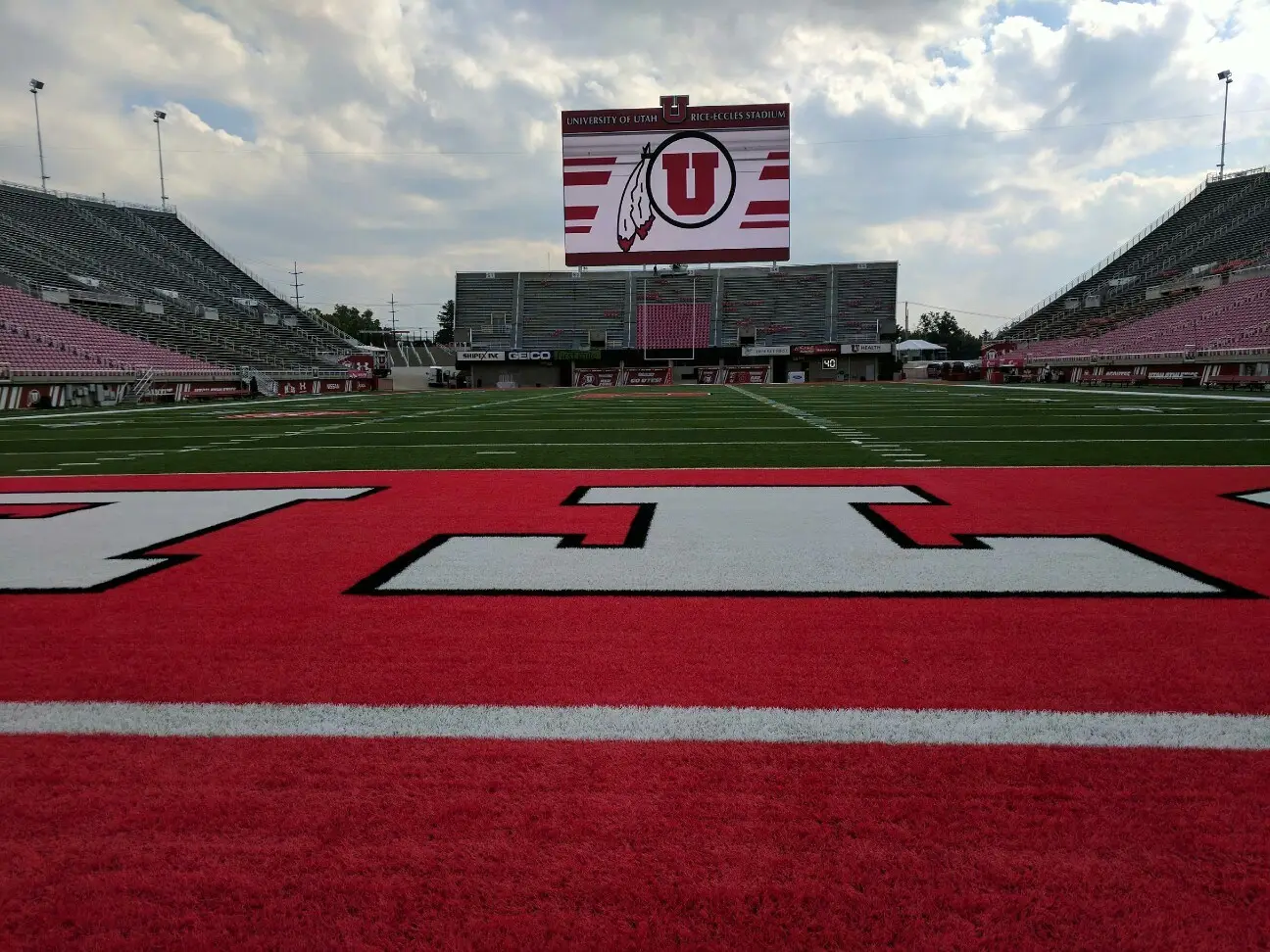 Rice-Eccles Stadium at the University of Utah